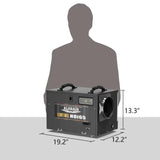 AlorAir Sentinel HDi65s Black Commercial Dehumidifiers Crawl Space Basement dehumidifier with Pump X003A6LVBJ