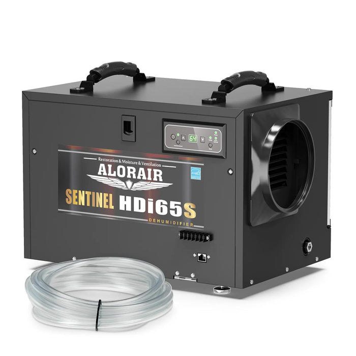 AlorAir Sentinel HDi65s Black Commercial Dehumidifiers Crawl Space Basement dehumidifier with Pump X003A6LVBJ - X003A6LVBJ  Mini Split Systems Direct