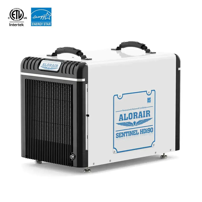 AlorAir Sentinel HDi90 90 PPD Basement and Crawl Space Dehumidifier with Pump - B01LW8WRUP  Mini Split Systems Direct
