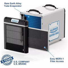 AlorAir Sentinel HDi90 90 PPD Basement and Crawl Space Dehumidifier with Pump - B01LW8WRUP  Mini Split Systems Direct