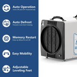 AlorAir Sentinel HDi90 Ductable Version 90 PPD Basement and Crawl Space Dehumidifier with Drain Hose and Pump