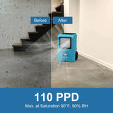 AlorAir Storm DP 110 PPD Commercial Dehumidifier with Pump - App Enabled
