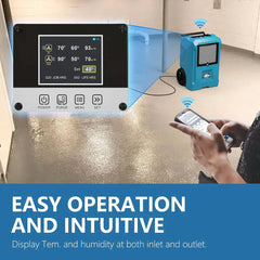 AlorAir Storm DP 110 PPD Commercial Dehumidifier with Pump - App Enabled - Storm-DP-Blue-Storm-DP-Yellow  Mini Split Systems Direct