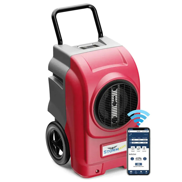 AlorAir Storm Elite Commercial Dehumidifier with Pump and Wi-Fi 270 PPD - X0037KT0LL-X0037KUKDD-X0037KUL0Z-X0037KREFF  Mini Split Systems Direct