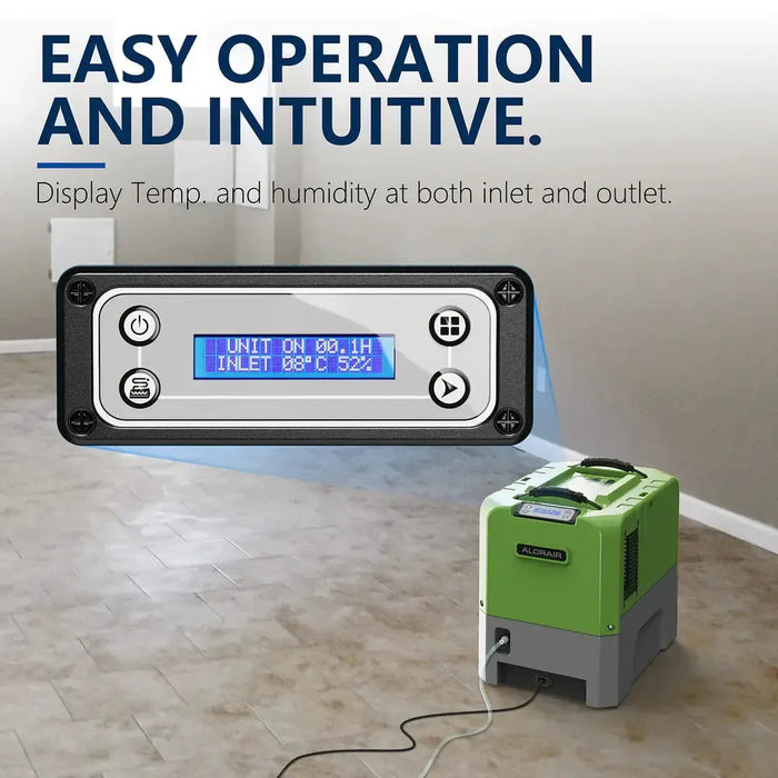 AlorAir Storm LGR Extreme 85 PPD Commercial Dehumidifier with Pump for Restoration - Storm LGR Extreme-Green-Storm LGR Extreme-Red-Storm LGR Extreme-Blue-Storm LGR Extreme-Yellow  Mini Split Systems Direct