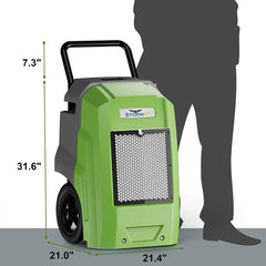 AlorAir Storm Pro Smart Wi-Fi Dehumidifier for Large Basement - STORM-PRO-GREEN-STORM-PRO-BLUE-STORM-PRO-YELLOW-STORM-PRO-RED  Mini Split Systems Direct