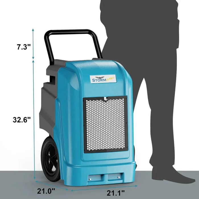 AlorAir Storm Ultra New 190 PPD Commercial Portable LGR Dehumidifier with APP Control - STORM-ULTRA-BLUE-STORM-ULTRA-GREEN-STORM-ULTRA-YELLOW-STORM-ULTRA-RED  Mini Split Systems Direct