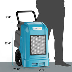 AlorAir Storm Ultra New 190 PPD Commercial Portable LGR Dehumidifier with APP Control - STORM-ULTRA-BLUE-STORM-ULTRA-GREEN-STORM-ULTRA-YELLOW-STORM-ULTRA-RED  Mini Split Systems Direct
