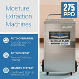 AlorAir® Sentinel SLGR 1400X Commercial Dehumidifier, 140 PPD with Pump, Stainless Steel Body