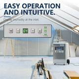 AlorAir® Sentinel SLGR 1400X Commercial Dehumidifier, 140 PPD with Pump, Stainless Steel Body