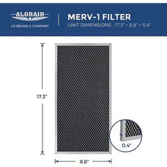 Alorair MERV-1 4 Pack for Crawlspace Dehumidifier HD55S/HDi65S - HD55-65S-MV1F  Mini Split Systems Direct