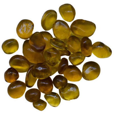 Amantii / Sierra Flame Fire Glass Media – “Amber” Small Bead – AMSF-GLASS-09 - AMSF-GLASS-09  Mini Split Systems Direct