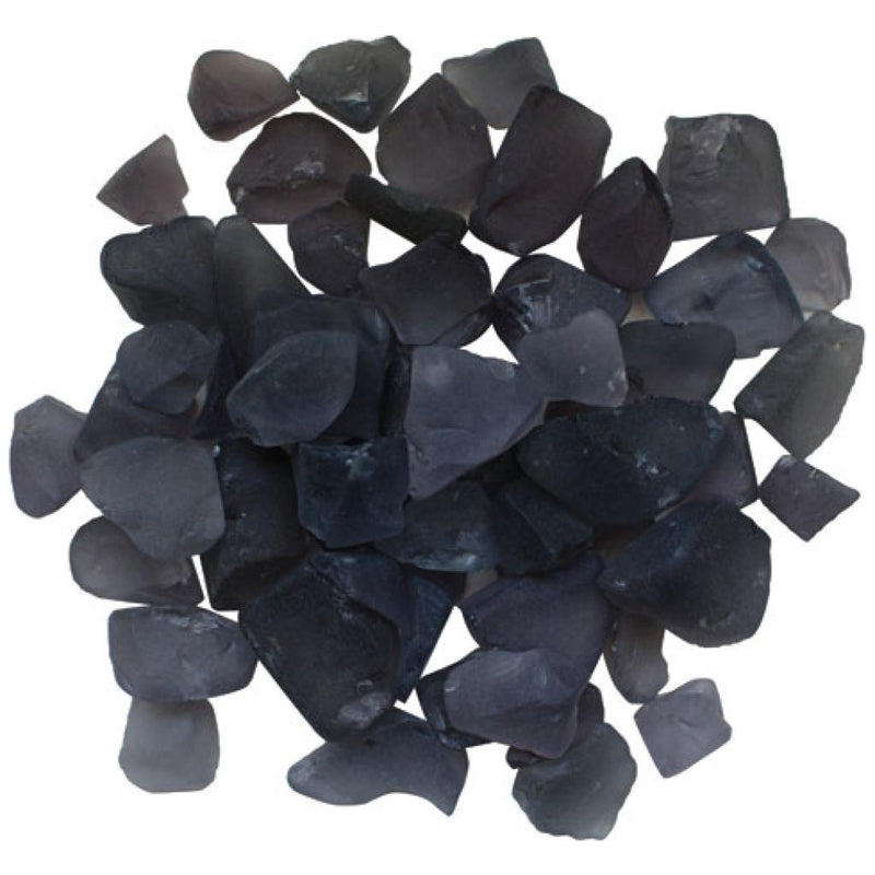 Amantii / Sierra Flame Fire Glass Media – “Dusty Purple” – Frosted – AMSF-GLASS-08