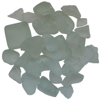Amantii / Sierra Flame Fire Glass Media – “White” – Frosted – AMSF-GLASS-07 - AMSF-GLASS-07  Mini Split Systems Direct