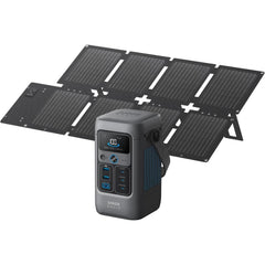 Anker SOLIX C200 DC Power Bank Station, 192Wh Portable Power Station, LiFePO4 Battery, 200W Solar Generator, for Outdoor Camping, Traveling, and Emergencies (No Wall Charger Included) - B0D62PMB3R-B0DBLMHRQ7  Mini Split Systems Direct