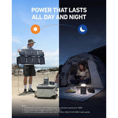 Anker SOLIX C200 DC Power Bank Station, 192Wh Portable Power Station, LiFePO4 Battery, 200W Solar Generator, for Outdoor Camping, Traveling, and Emergencies (No Wall Charger Included) - B0D62PMB3R-B0DBLMHRQ7  Mini Split Systems Direct