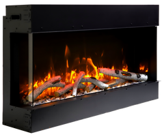 Remii BAY SLIM 3 Sided Smart Electric Fireplace