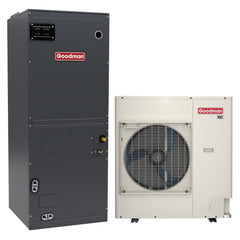 Goodman | 3 Ton | 18.5 SEER2 | R-32 | Central Heat Pump Split System | GZV7SA3610 | AHVE48CP0300 | 21" Cabinet Depth | Multi-Positional | Air Handler