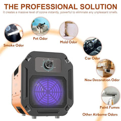 BaseAire 10000 mgh Ozone Generator O-UVC2 Pro Commercial O3 Air Purifier with Adjustable Settings X002RZKB8X