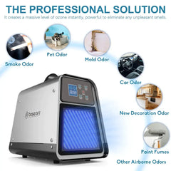 BaseAire 888 Pro 7000 mgh Ozone Generator Digital O3 Machine Home X002Z5T2ZD - X002Z5T2ZD  Mini Split Systems Direct