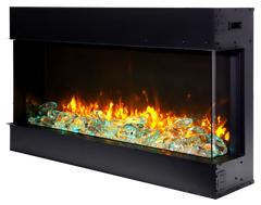 Remii BAY SLIM 3 Sided Smart Electric Fireplace