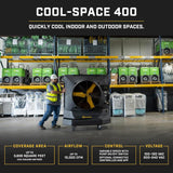 Big Ass Fans Cool Space 400 Evaporative Cooler - 36 Inch Diameter