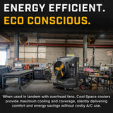 Big Ass Fans Cool Space 400 Evaporative Cooler - 36 Inch Diameter