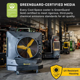 Big Ass Fans Cool Space 400 Evaporative Cooler - 36 Inch Diameter