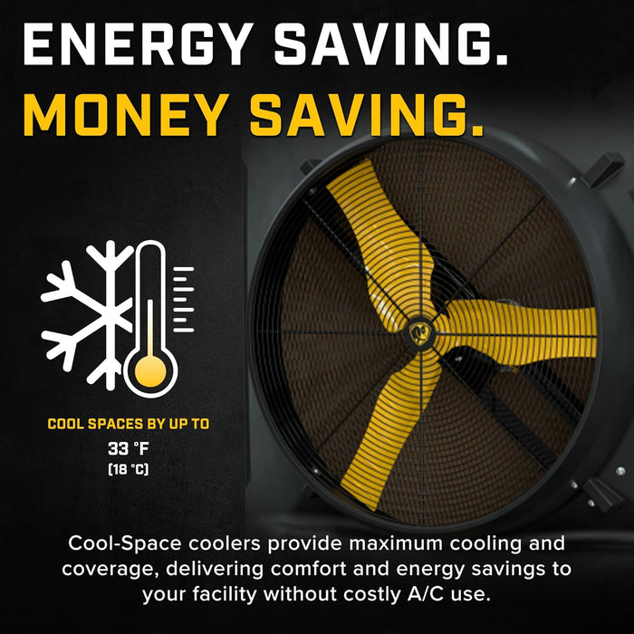 Big Ass Fans Cool Space 400 Evaporative Cooler - 36 Inch Diameter - COOL-SPACE-400  Mini Split Systems Direct
