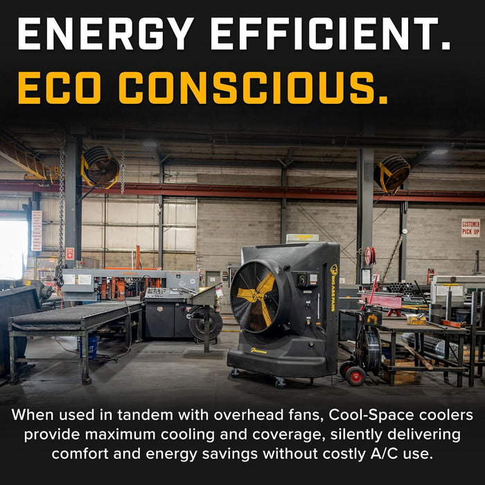 Big Ass Fans Cool Space 400 Evaporative Cooler - 36 Inch Diameter - COOL-SPACE-400  Mini Split Systems Direct