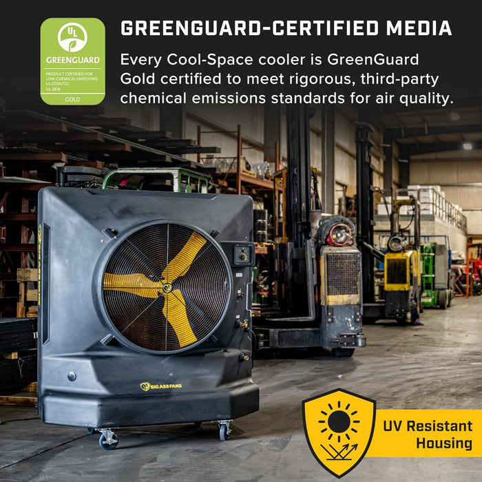 Big Ass Fans Cool Space 400 Evaporative Cooler - 36 Inch Diameter - COOL-SPACE-400  Mini Split Systems Direct