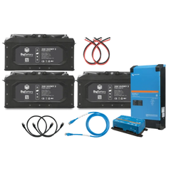 BigBattery 24V 3X HUSKY 2 KIT – Victron - K0702  Mini Split Systems Direct
