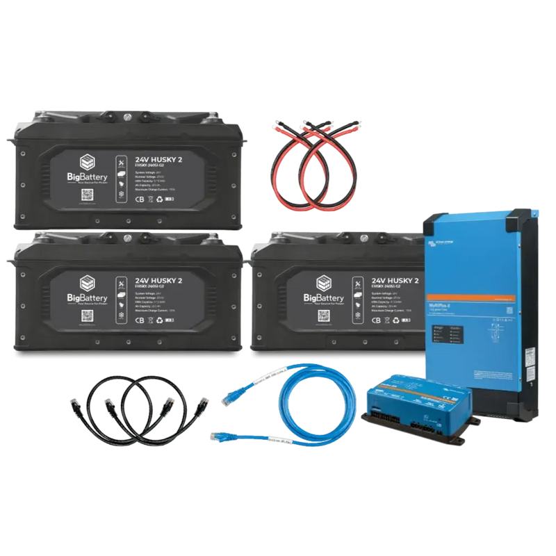 BigBattery 24V 3X HUSKY 2 KIT – Victron