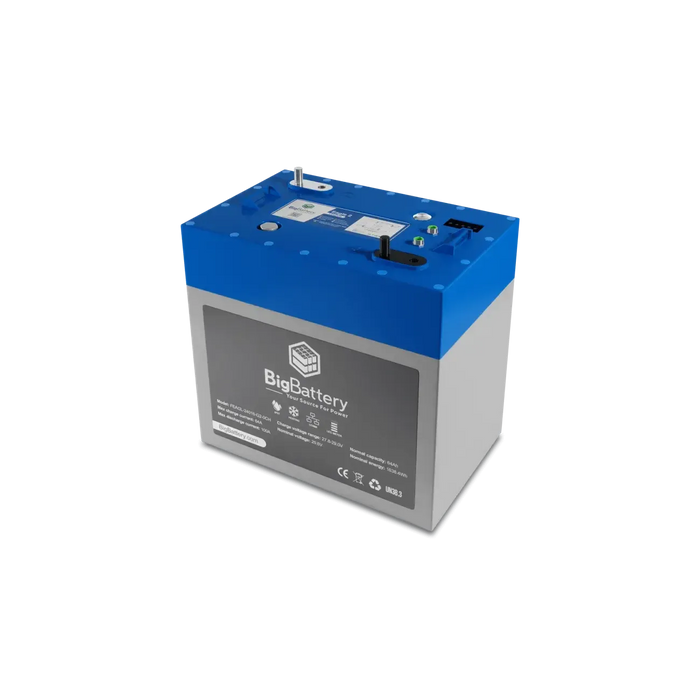 BigBattery 24V EAGLE 2 – LiFePO4 – 64Ah – 1.63kWh - FEAGL-24016-G2-0CH  Mini Split Systems Direct
