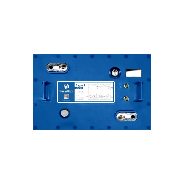 BigBattery 24V EAGLE 2 – LiFePO4 – 64Ah – 1.63kWh - FEAGL-24016-G2-0CH  Mini Split Systems Direct