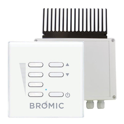 Bromic Heating - BH3130011-2 - Controls - Dimmer Switch for Smart-Heat Electric Heaters with Wireless Remote -   Mini Split Systems Direct