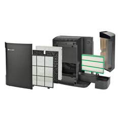 Brondell Revive TrueHEPA Air Purifier + Humidifier - PR50-B-PR50-W  Mini Split Systems Direct