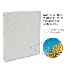 Brondell Revive TrueHEPA Air Purifier + Humidifier - PR50-B-PR50-W  Mini Split Systems Direct
