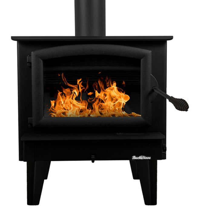 Buck Stove Model 74 Wood Burning Stove | Non-Catalytic | Blower Included | Heats Up to 2,600 Sq Ft | EPA Certified - FP 74-FP 74G-FP 74P  Mini Split Systems Direct