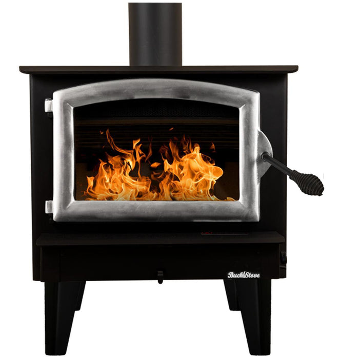 Buck Stove Model 74 Wood Burning Stove | Non-Catalytic | Blower Included | Heats Up to 2,600 Sq Ft | EPA Certified - FP 74-FP 74G-FP 74P  Mini Split Systems Direct