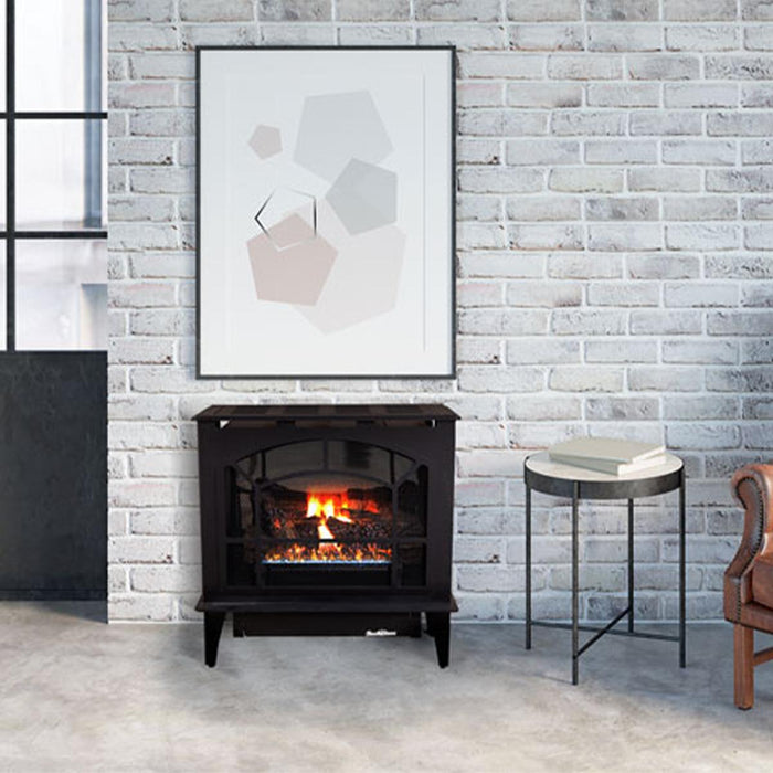 Buck Stove Townsend II Vent-Free Gas Stove | Propane or Natural Gas | Efficient Zone Heating - NV S-TOWNSEND BLK-NG-NV S-TOWNSEND BLK-LP-NV S-TOWNSEND GY-NG-NV S-TOWNSEND GY-LP-NV S-TOWNSEND VC-NG  Mini Split Systems Direct