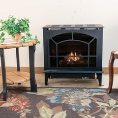 Buck Stove Townsend II Vent-Free Gas Stove | Propane or Natural Gas | Efficient Zone Heating - NV S-TOWNSEND BLK-NG-NV S-TOWNSEND BLK-LP-NV S-TOWNSEND GY-NG-NV S-TOWNSEND GY-LP-NV S-TOWNSEND VC-NG  Mini Split Systems Direct