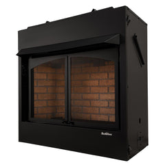 Buck Stove ZCBB Vent-Free Firebox Enclosure | Natural Gas | 36-Inch Zero-Clearance Fireplace Box | Up to 40,000 BTU - NV ZCBB  Mini Split Systems Direct