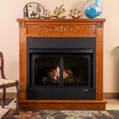 Buck Stove ZCBB Vent-Free Firebox Enclosure | Natural Gas | 36-Inch Zero-Clearance Fireplace Box | Up to 40,000 BTU - NV ZCBB  Mini Split Systems Direct