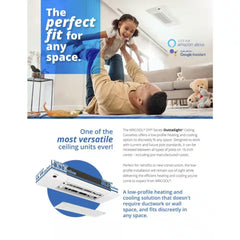Build Your Own MRCOOL® DIY 5th Gen Multi-Zone 5-Zone 55,000 BTU 22 SEER2 Ceiling Cassette Ductless Mini-Split Air Conditioner and Heat Pump