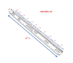 Pioneer® Folding Mounting Bracket for Mini Split Unit with Leveler