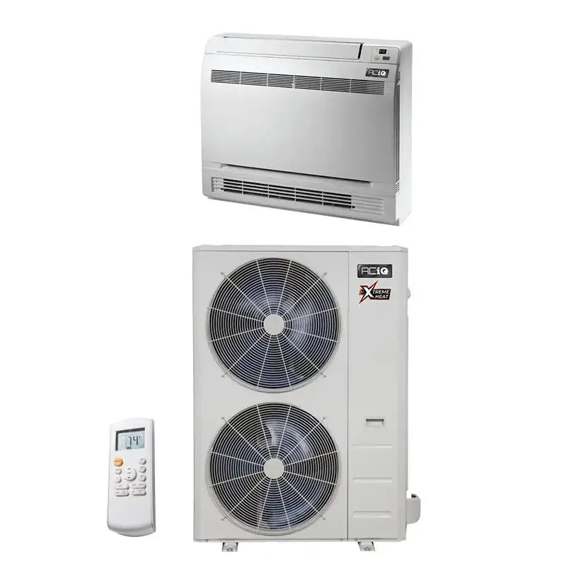 36,000 BTU 17.6 SEER2 ACiQ Platinum Single Zone Ceiling/Floor Mounted Mini Split System w/ Extreme Heat - ACiQ-36ZPL-HP230B / ACiQ-36FM-HH-MB-ACiQ-36ZPL-HP230B / ACiQ-36FM-HH-MB-15-ACiQ-36ZPL-HP230B / ACiQ-36FM-HH-MB-30-ACiQ-36ZPL-HP230B / ACiQ-36FM-HH-MB-50  Mini Split Systems Direct