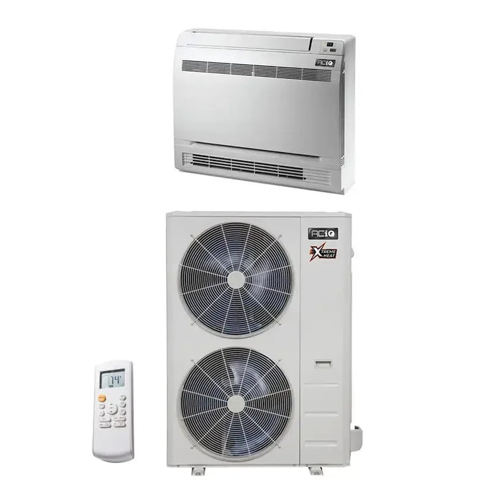 36,000 BTU 17.6 SEER2 ACiQ Platinum Single Zone Ceiling/Floor Mounted Mini Split System w/ Extreme Heat - ACiQ-36ZPL-HP230B / ACiQ-36FM-HH-MB-ACiQ-36ZPL-HP230B / ACiQ-36FM-HH-MB-15-ACiQ-36ZPL-HP230B / ACiQ-36FM-HH-MB-30-ACiQ-36ZPL-HP230B / ACiQ-36FM-HH-MB-50  Mini Split Systems Direct