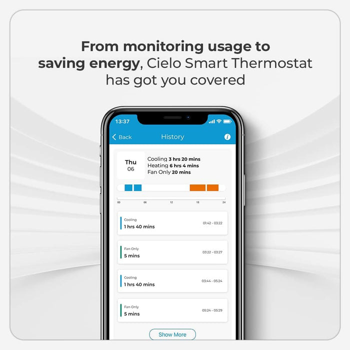 Cielo Smart Thermostat - CT101WA  Mini Split Systems Direct