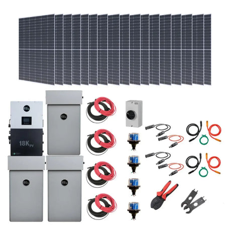 Complete Hybrid Solar Kit - EG4 PowerPro ESS | 12 kW AC Output | Up To 45 kWh Battery Backup [Kit-E0007] - KIT-E0007-28-1-1-KIT-E0007-28-1-2-KIT-E0007-28-2-1-KIT-E0007-28-2-2-KIT-E0007-28-3-1  Mini Split Systems Direct